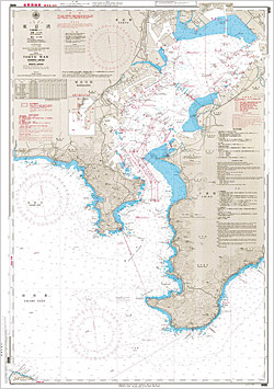 Nautical Chart W90 "Tokyo Wan"