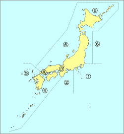 海域区分図