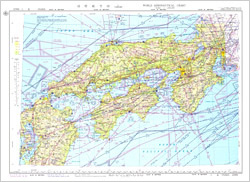 2388 国際航空図 大阪