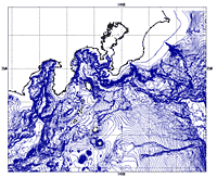 海底地形データ