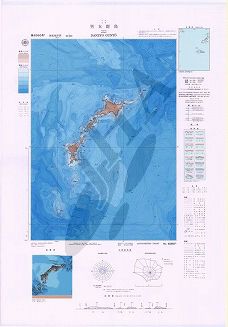 男女群島 (海底地形図)