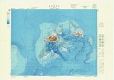 薩摩硫黄島 (海底地形図)