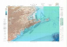 蒲生田岬 (海底地形図)