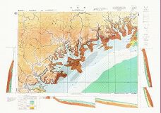 長島湾 (海底地質構造図)