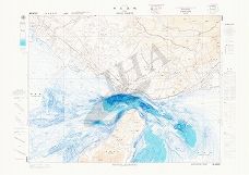 明石海峡 (海底地形図)