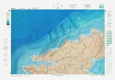 名瀬 (海底地形図)