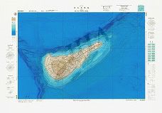 沖永良部島 (海底地形図)