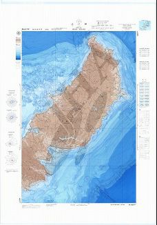 辺戸岬 (海底地形図)