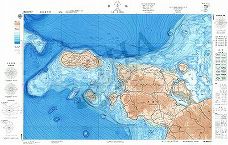 伊江島 (海底地形図)