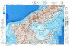 金武湾 (海底地形図)