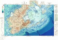 中城湾 (海底地形図)