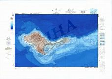 久米島 (海底地形図)