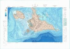 宮古島 (海底地形図)