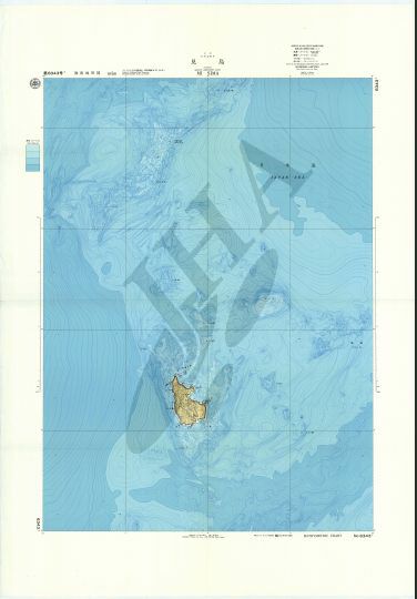 見島 (海底地形図) - ウインドウを閉じる