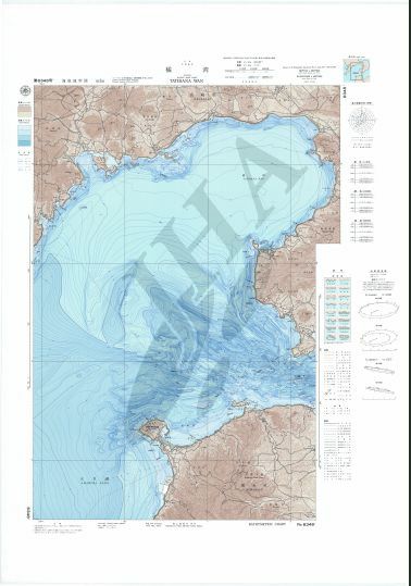橘湾 (海底地形図) - ウインドウを閉じる