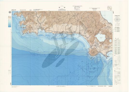 枕崎 (海底地形図) - ウインドウを閉じる