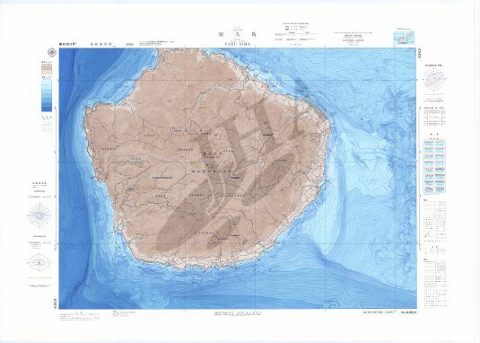 屋久島 (海底地形図) - ウインドウを閉じる