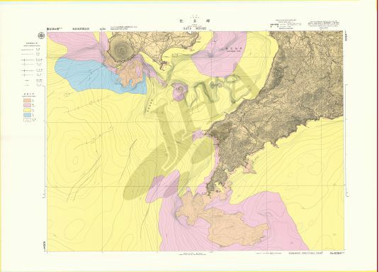 佐多岬 (海底地質構造図) - ウインドウを閉じる