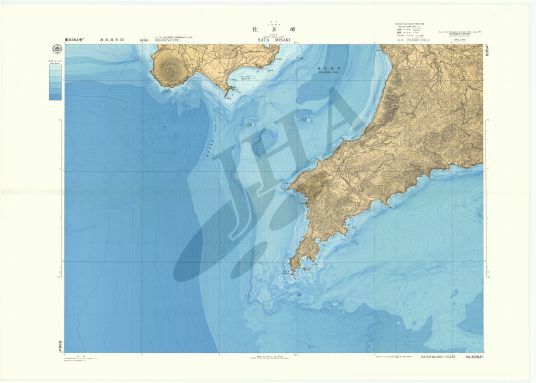 佐多岬 (海底地形図) - ウインドウを閉じる
