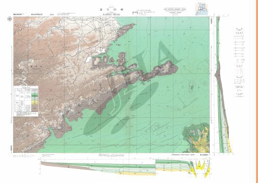 蒲生田岬 (海底地質構造図) - ウインドウを閉じる
