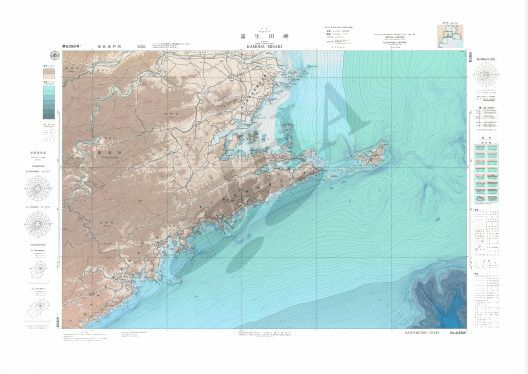 蒲生田岬 (海底地形図) - ウインドウを閉じる