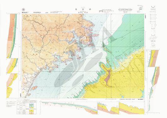 賀田湾 (海底地質構造図) - ウインドウを閉じる