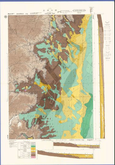 志津川湾 (海底地質構造図) - ウインドウを閉じる