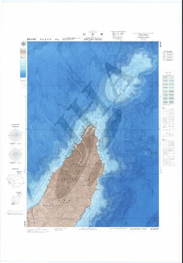 知床岬 (海底地形図) - ウインドウを閉じる