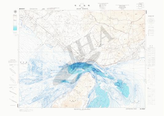 明石海峡 (海底地形図) - ウインドウを閉じる