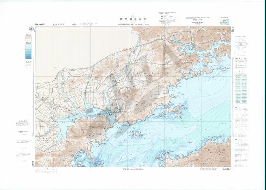 播磨灘北西部 (海底地形図) - ウインドウを閉じる
