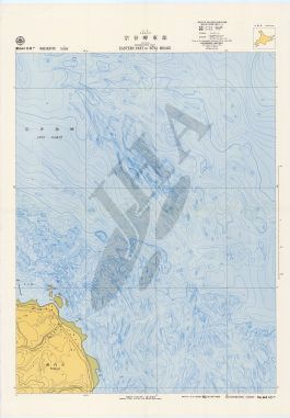 宗谷岬東部 (海底地形図) - ウインドウを閉じる