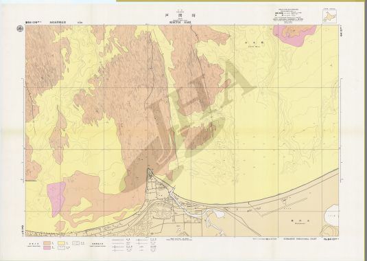 声問埼 (海底地質構造図) - ウインドウを閉じる