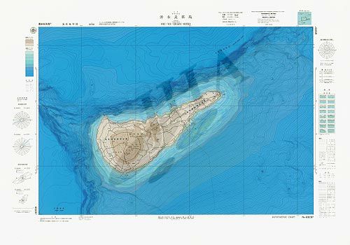 沖永良部島 (海底地形図) - ウインドウを閉じる