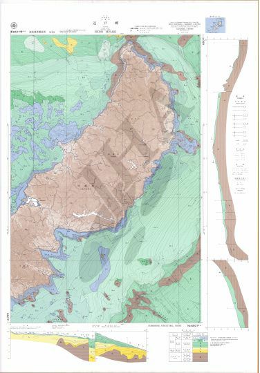 辺戸岬 (海底地質構造図) - ウインドウを閉じる