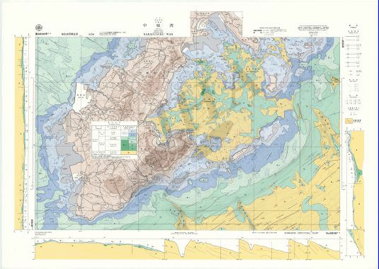 中城湾 (海底地質構造図) - ウインドウを閉じる
