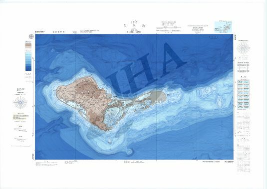 久米島 (海底地形図) - ウインドウを閉じる