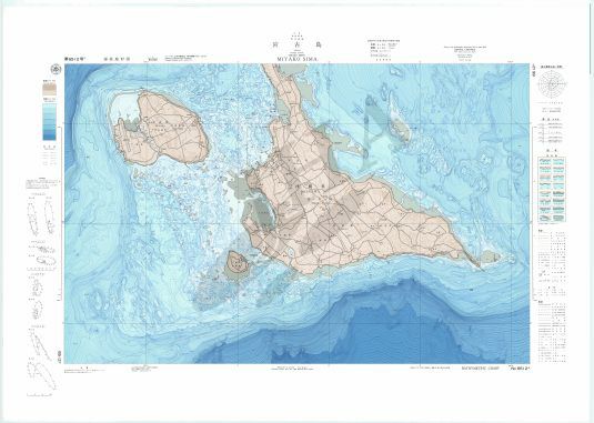 宮古島 (海底地形図) - ウインドウを閉じる