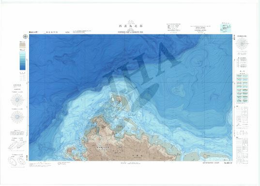 西表島北部 (海底地形図) - ウインドウを閉じる