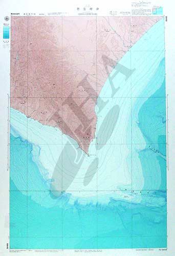 襟裳岬沖(海底地形図) - ウインドウを閉じる